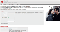 Desktop Screenshot of flirtsms.co.za